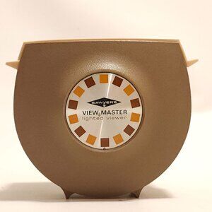 View-Master Vintage Model H Viewer -Tan 1965 Vintage Toys